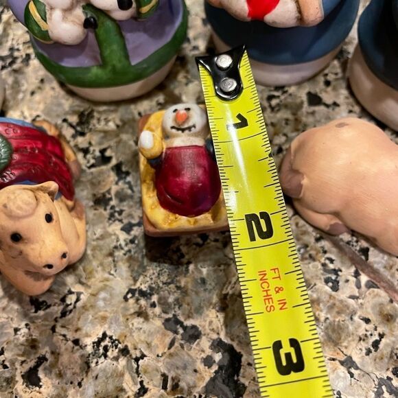 Little wise Snowmen nativity scene - Picture 4 of 10